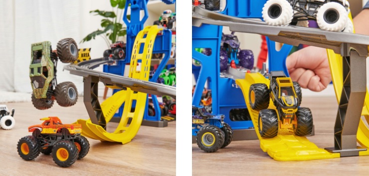 Spin Master Monster Jam garáž + Monster Truck 6060879 3